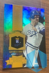 2013 Topps Chasing History GOLD HOLO #CH-23 George Brett KC Royals